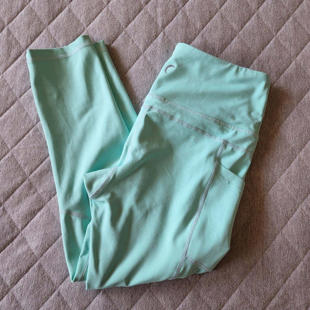 Zyia Capri Leggings Pockets Size Small